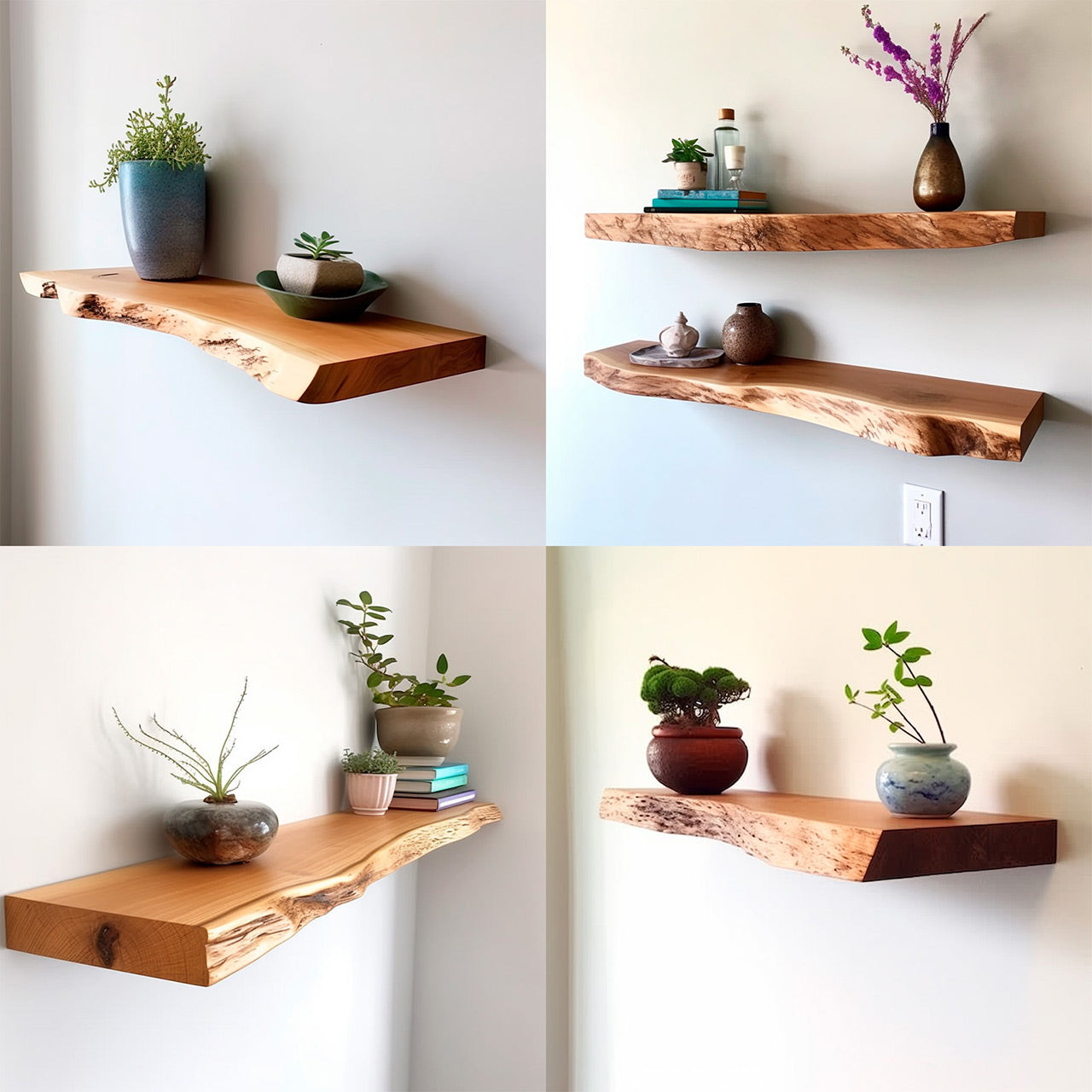 Atelier Coloma Live Edge Shelving