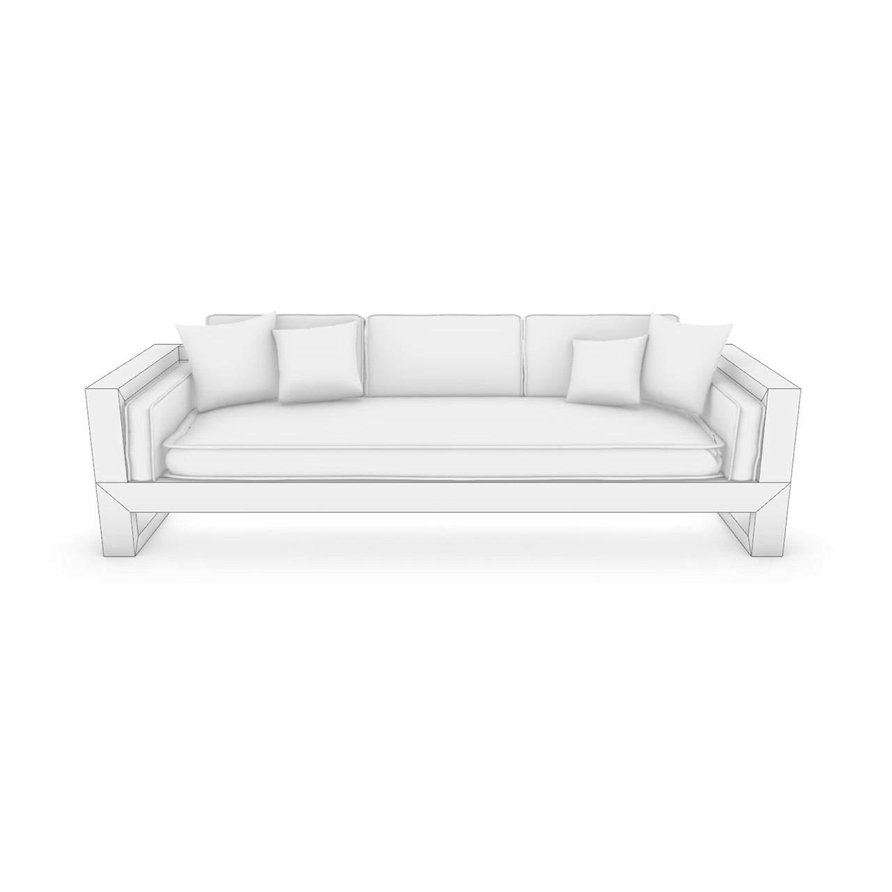 Coloma Gold Monroe Sofa