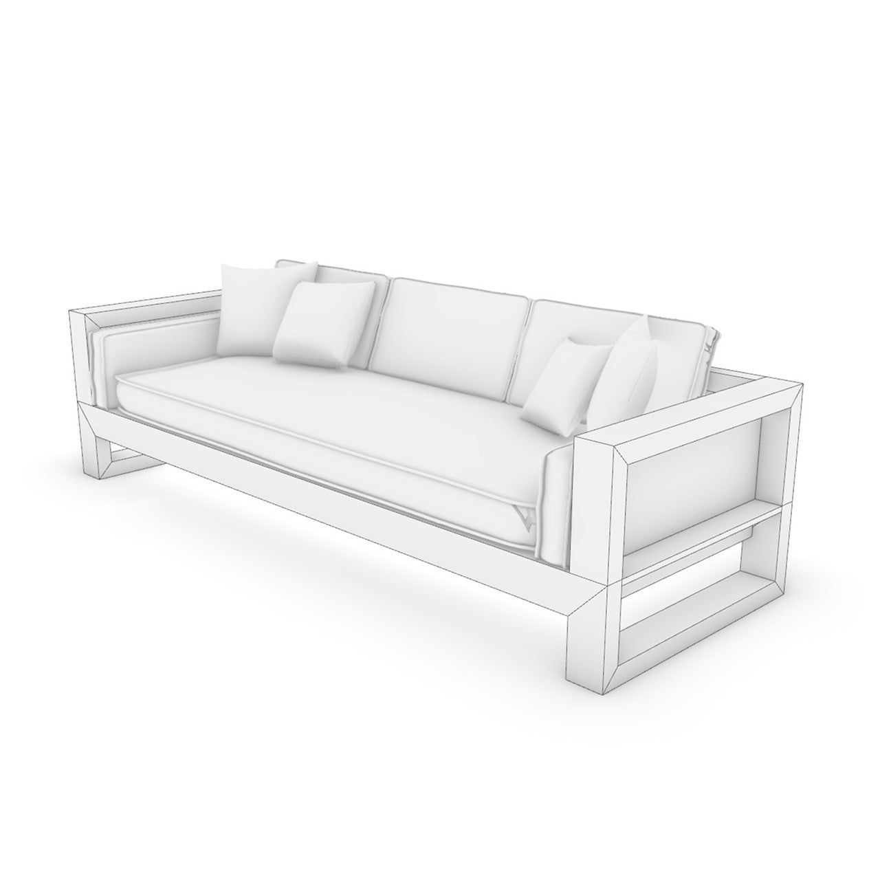 Coloma Gold Monroe Sofa