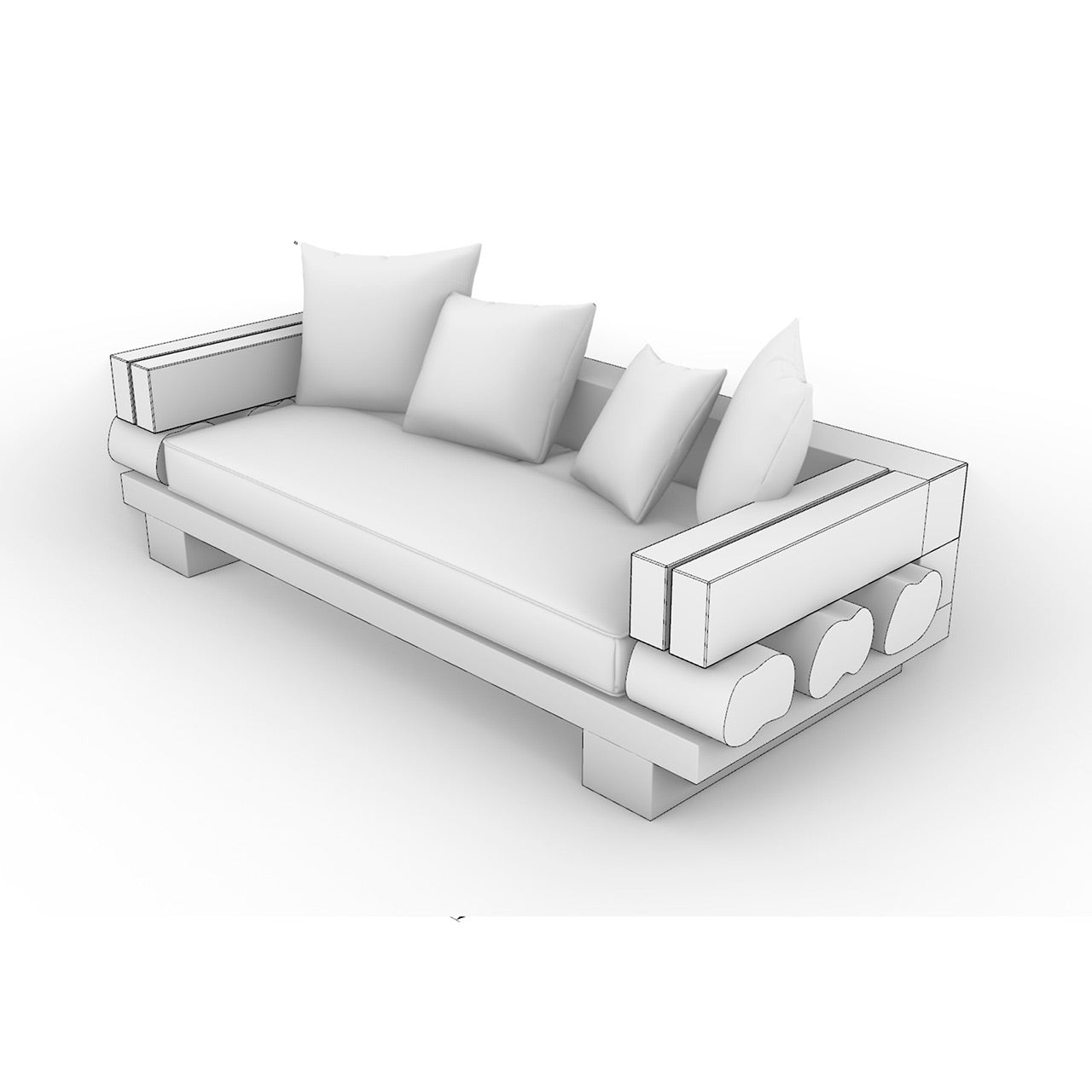 Foresthill Ridge Pelm Sofa