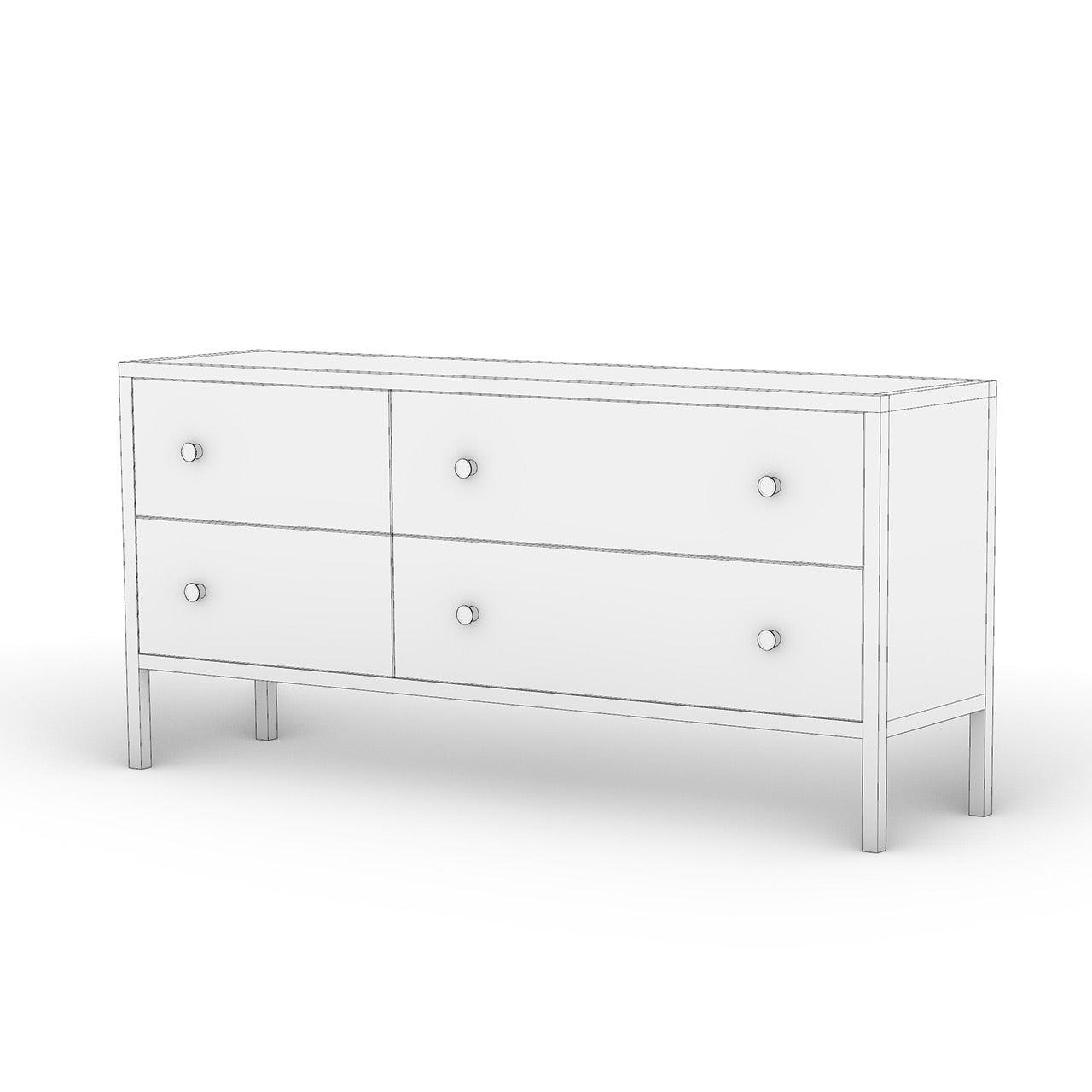 Golden Gate Lime Point Credenza