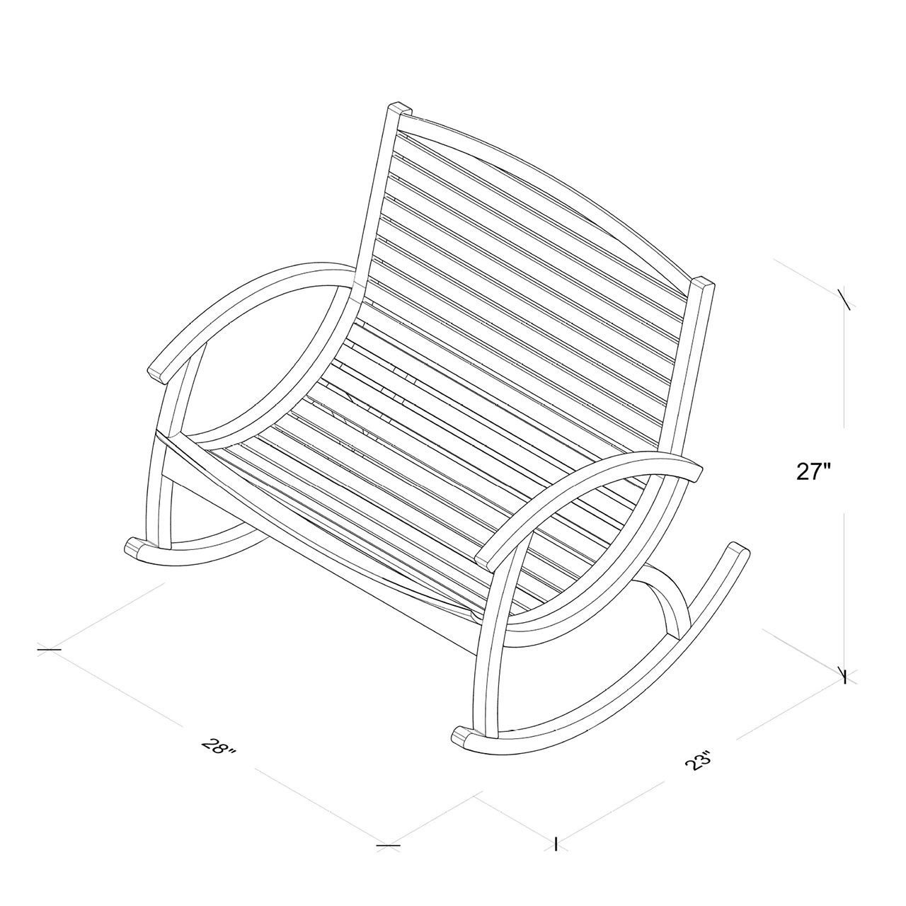 Malibu Canyon Ruthwood Chair