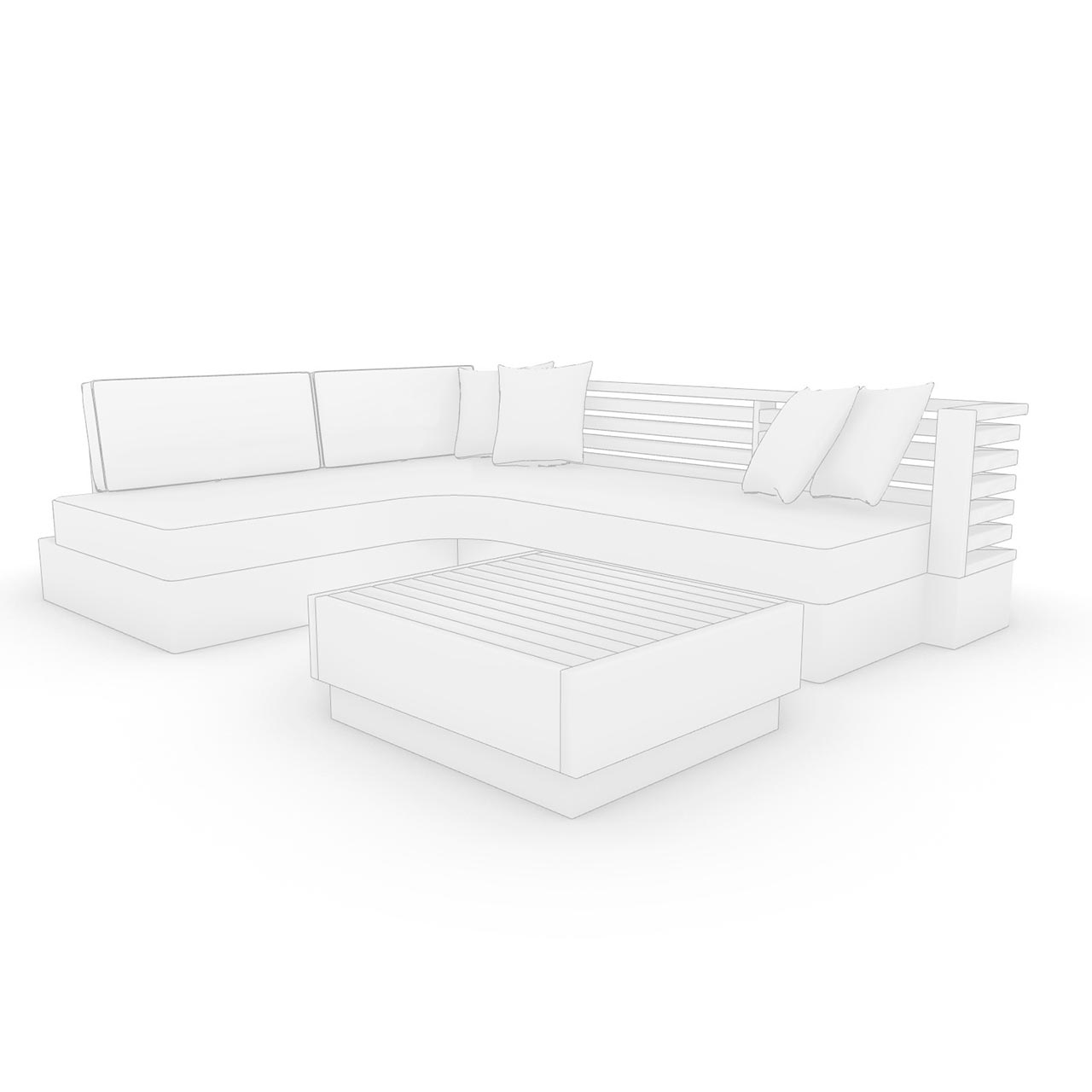 Marina del Rey Admiralty Sofa