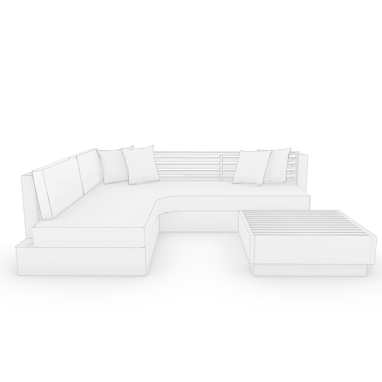 Marina del Rey Admiralty Sofa