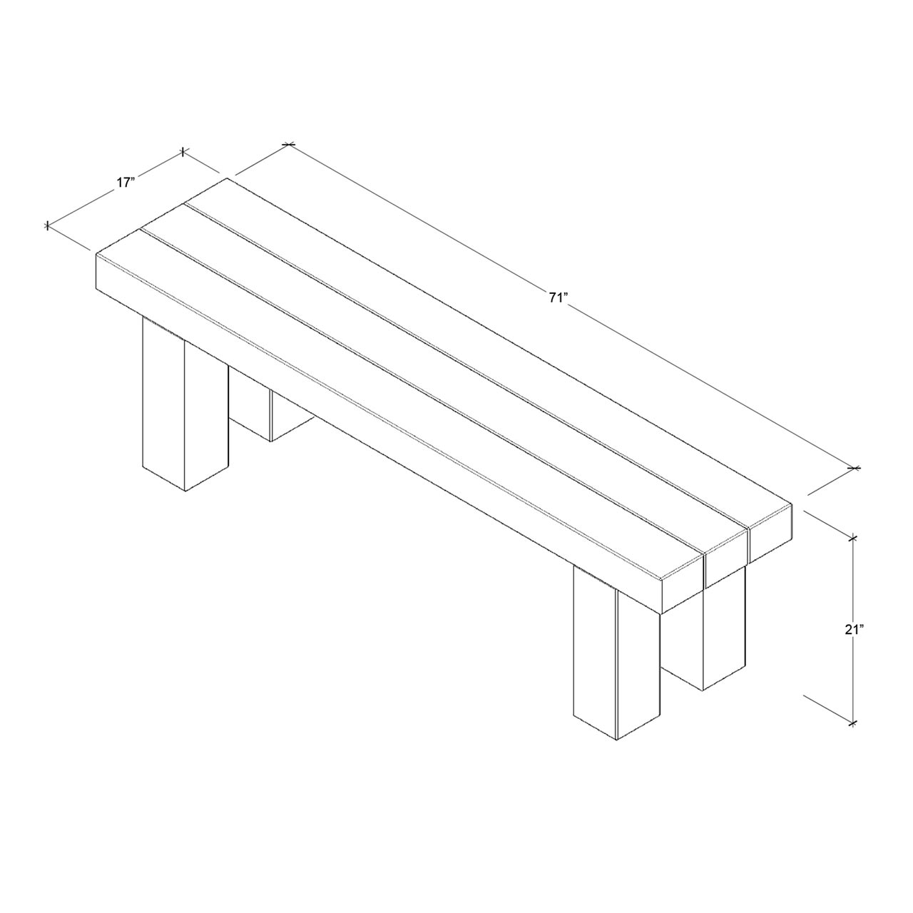 Sausalito Bay Bridgeway Bench