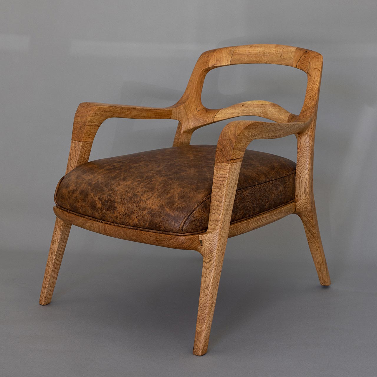 Monte Nido  Oak Occasional Chair