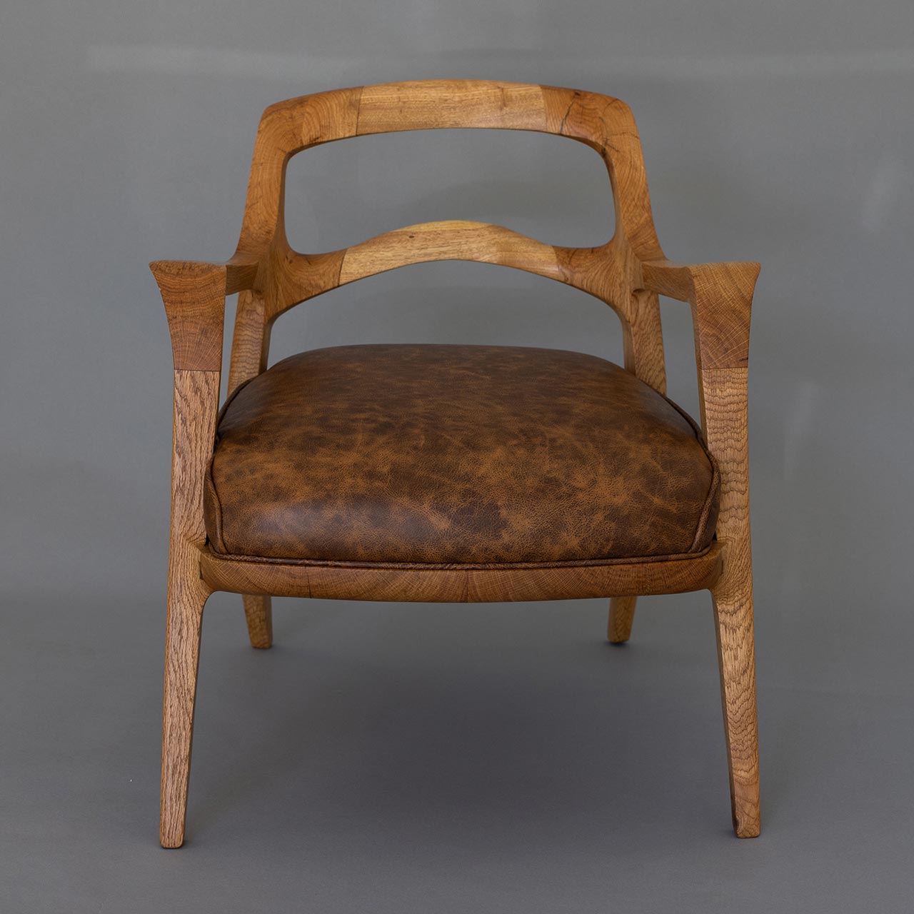 Monte Nido  Oak Occasional Chair