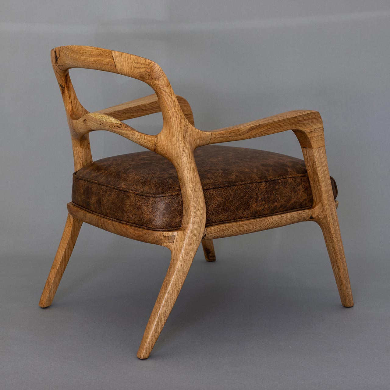 Monte Nido  Oak Occasional Chair