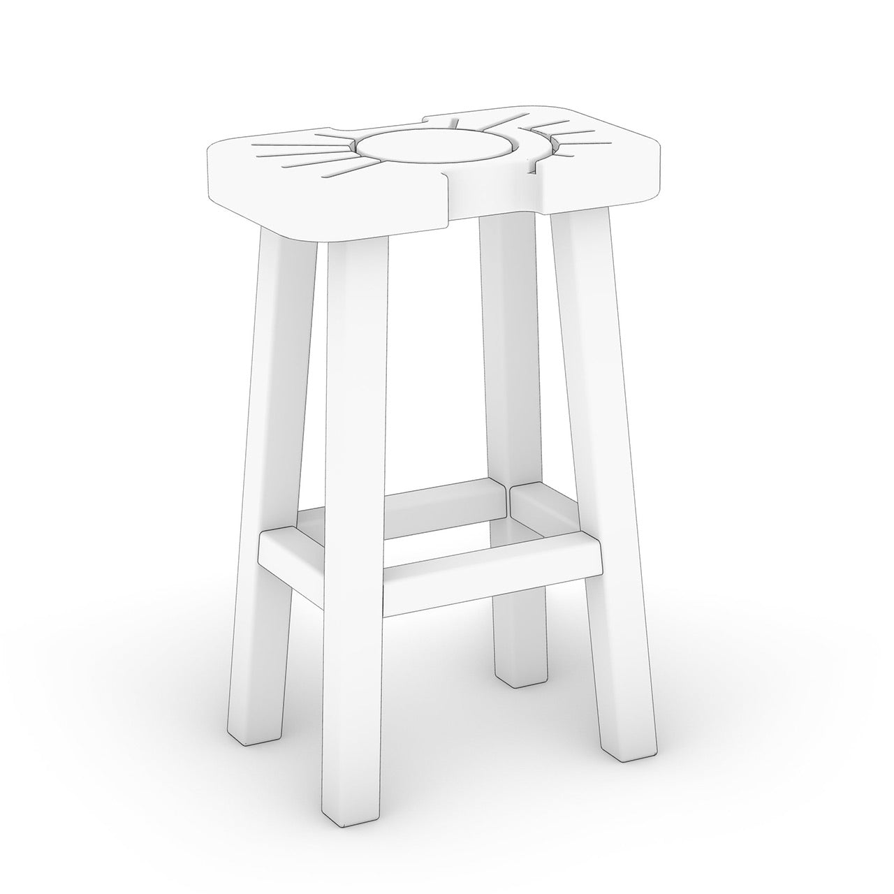 Sonoma Valley Stewarts Stool