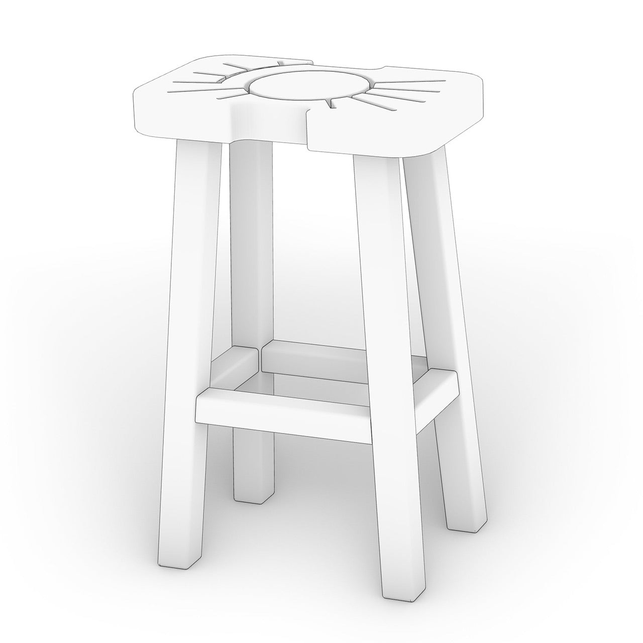 Sonoma Valley Stewarts Stool