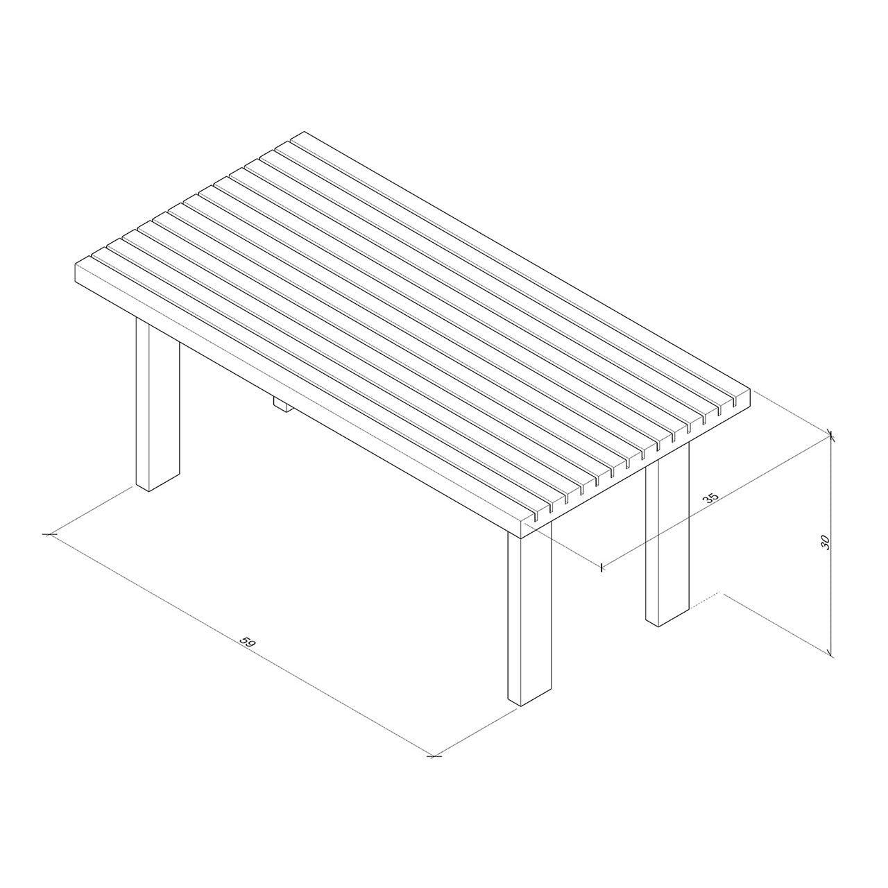 Tahoe Grand Homewood Table