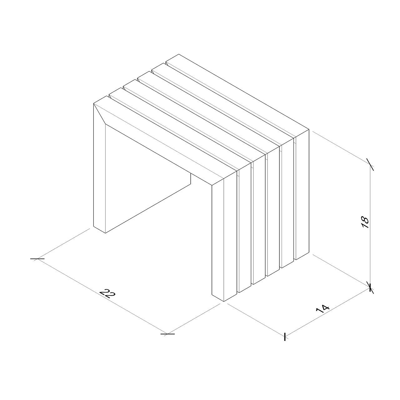 Tahoe Grand Short Homewood Bench