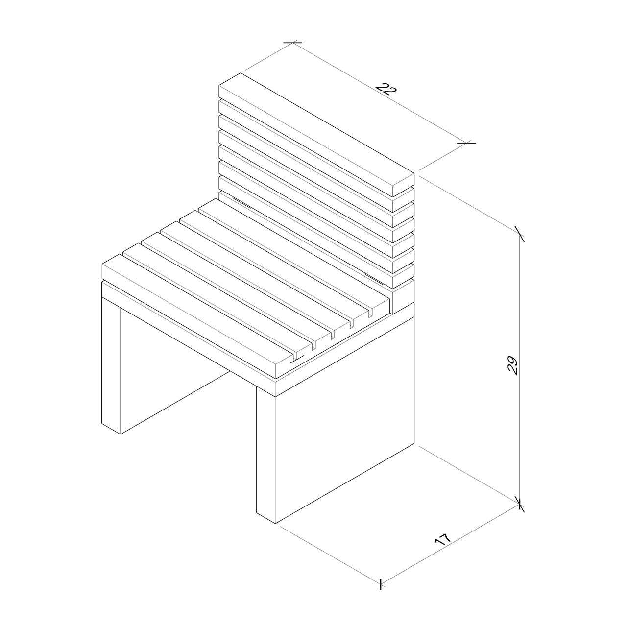 Tahoe Grand Back Short Homewood Bench