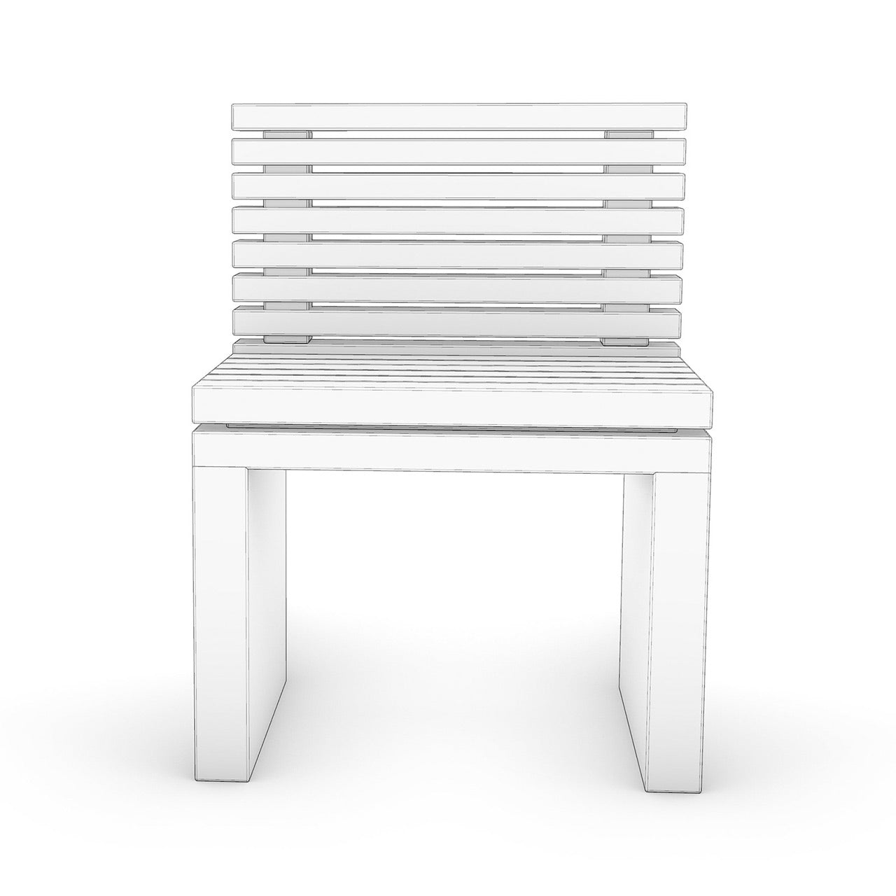 Tahoe Grand Back Short Homewood Bench